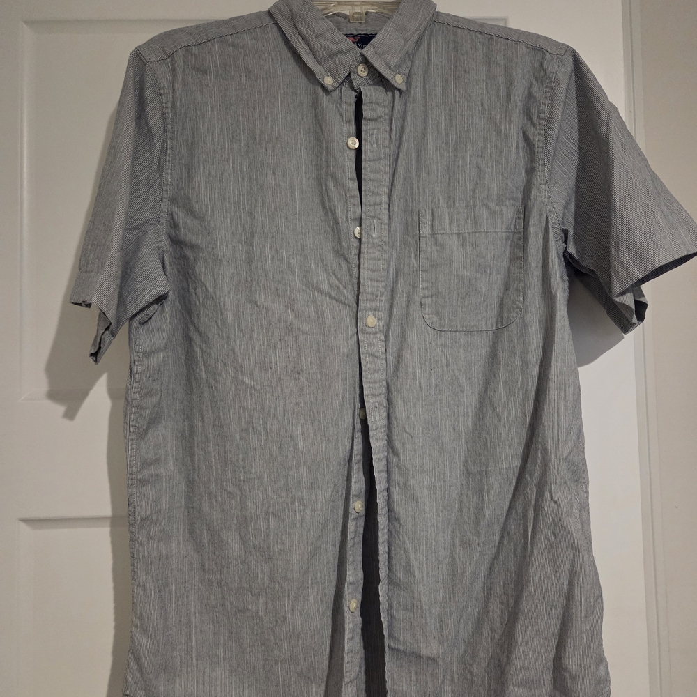 Vineyard Vines Men's Gray Casual Button-Down Shirt